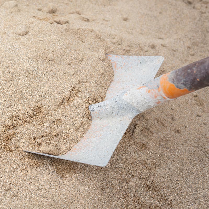 Shovel in some Sand