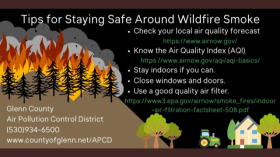 Wildfire Safety Tips Image