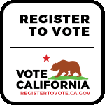 Register to vote image, click link to go to Secretary of States website