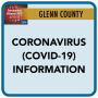 Glenn County Coronavirus Information Logo