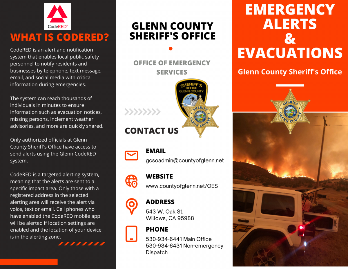 Emergency Alerts and evacuations brochure picture