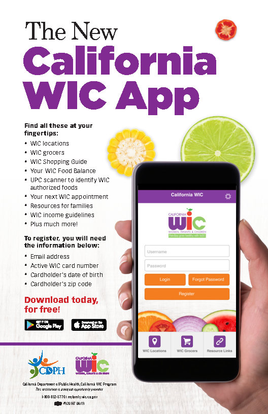 Download California WIC app today for free.
