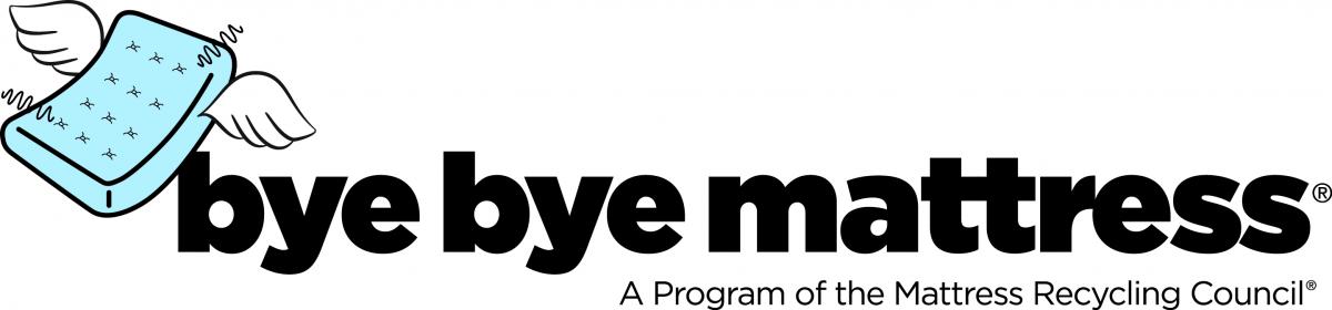 Bye Bye Mattress Logo and hyperlink