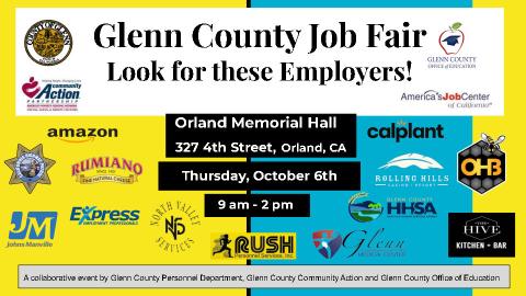 Glen County Job Fair!
